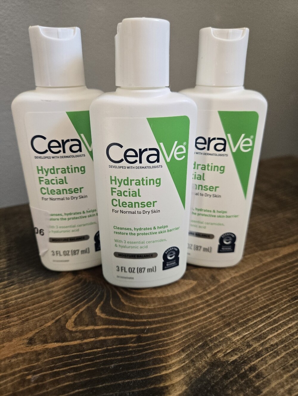 Set Of 3 CeraVe Hydrating Cleanser